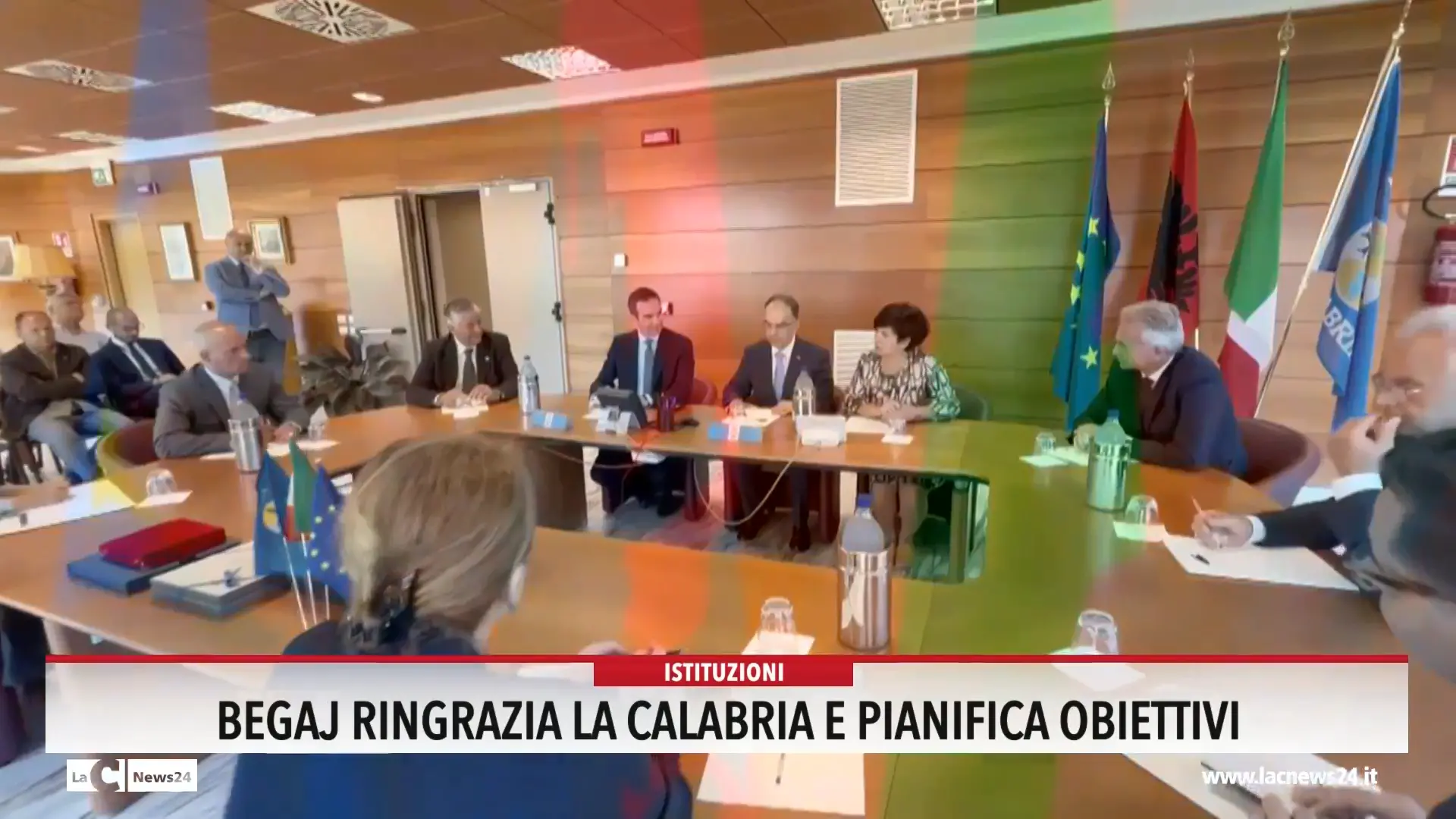 Begaj ringrazia la Calabria e pianifica obiettivi