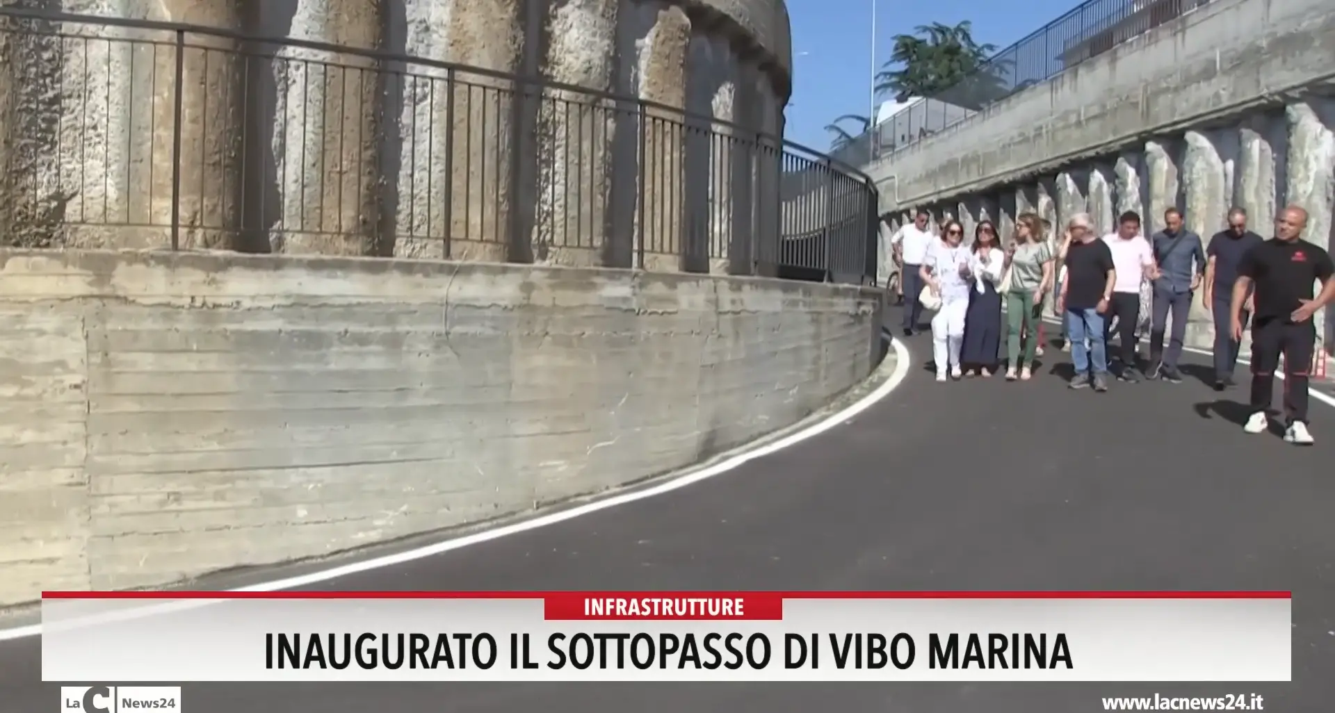 Inaugurato il sottopasso di Vibo Marina