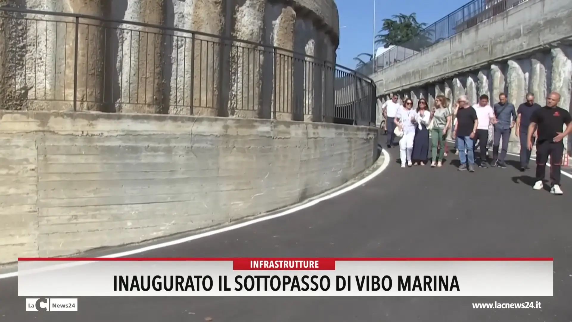 Inaugurato il sottopasso di Vibo Marina