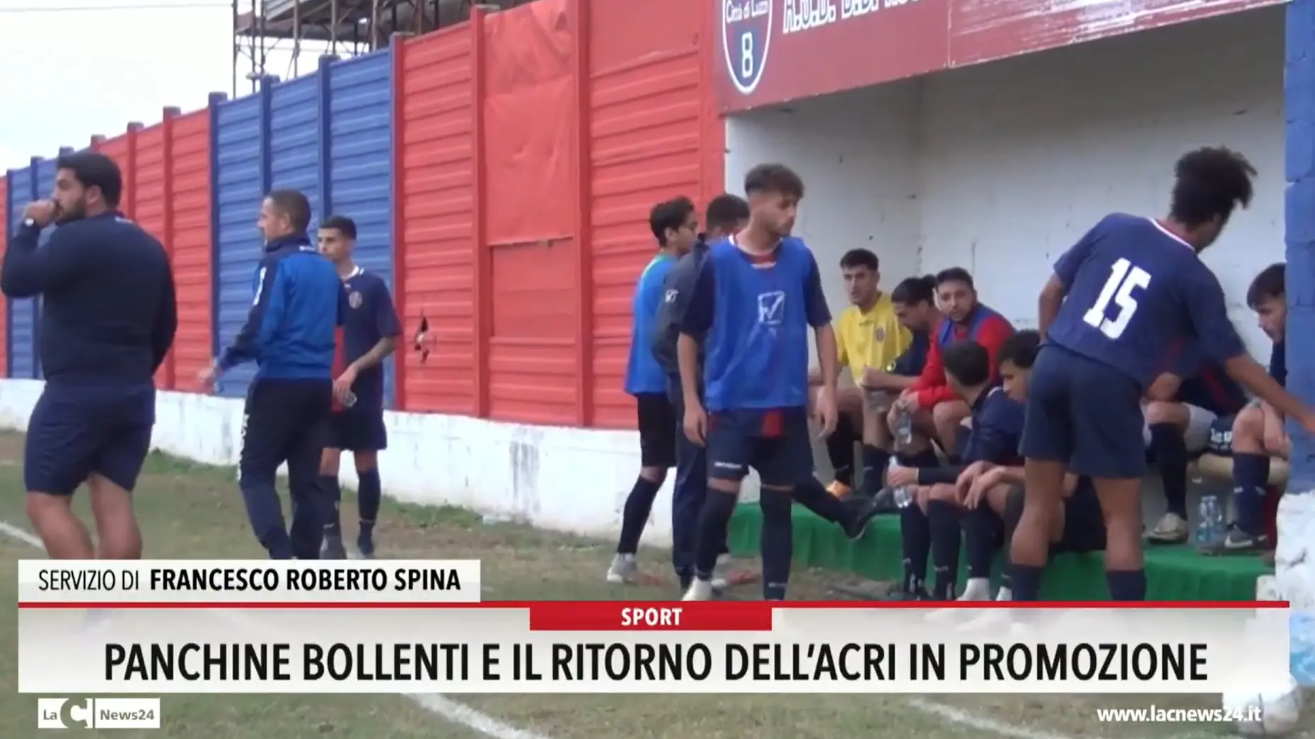 Panchine bollenti e il ritorno dell Acri in promozione
