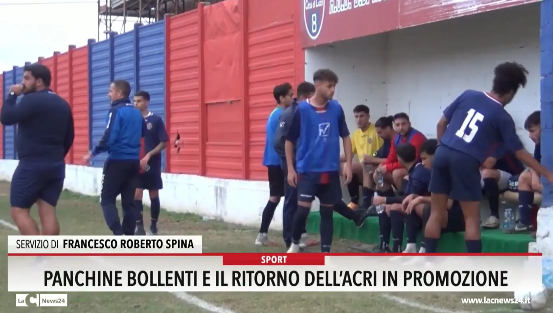 Panchine bollenti e il ritorno dell Acri in promozione