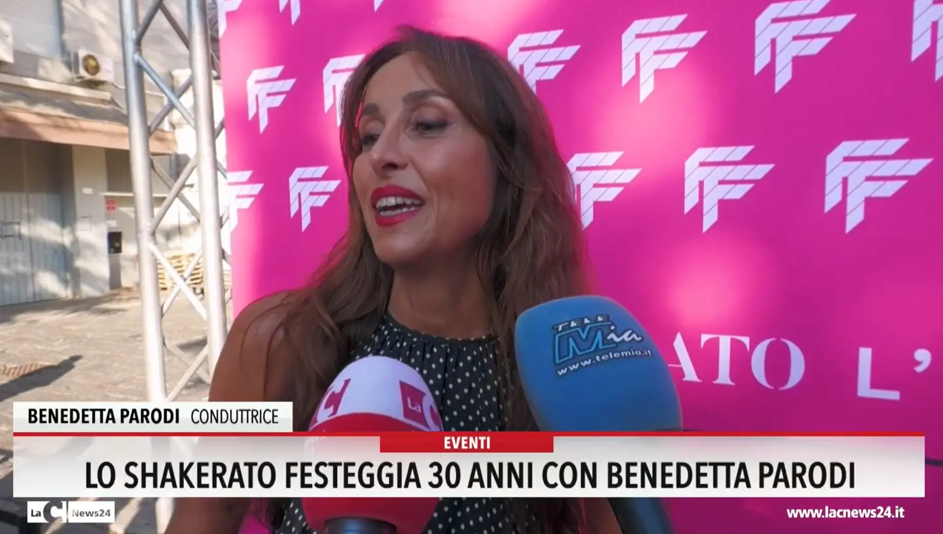 Lo shakerato festeggia 30 anni con Benedetta Parodi