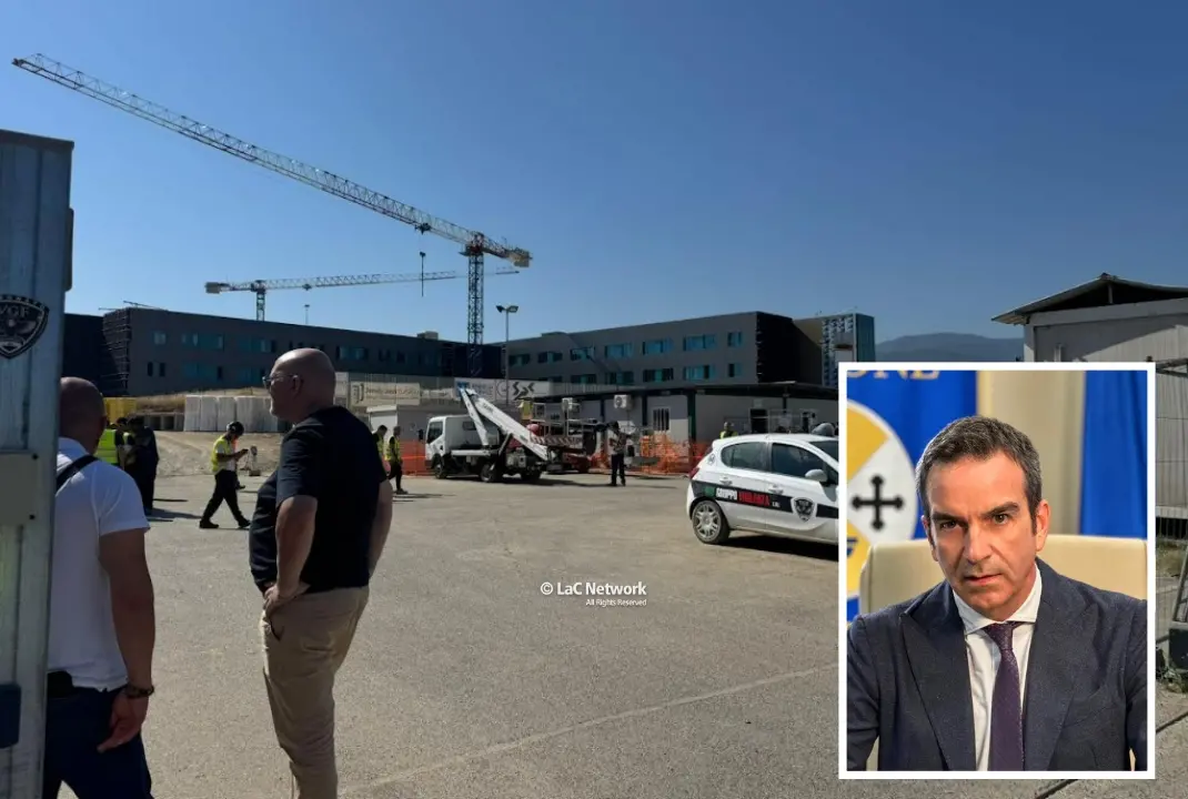 Incendi nei cantieri dell’ospedale della Sibaritide, Occhiuto: «La Calabria perbene non tollera più minacce e sopraffazioni»\n