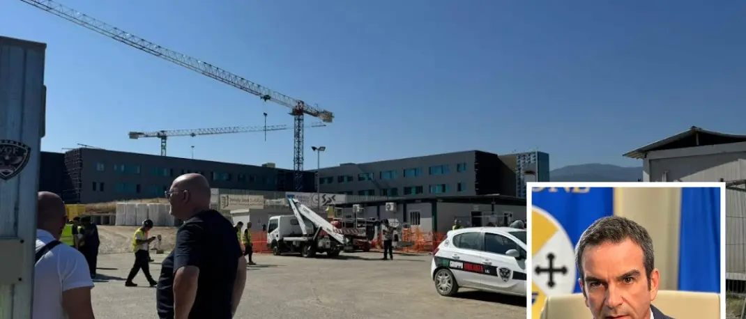 Incendi nei cantieri dell’ospedale della Sibaritide, Occhiuto: «La Calabria perbene non tollera più minacce e sopraffazioni»\n