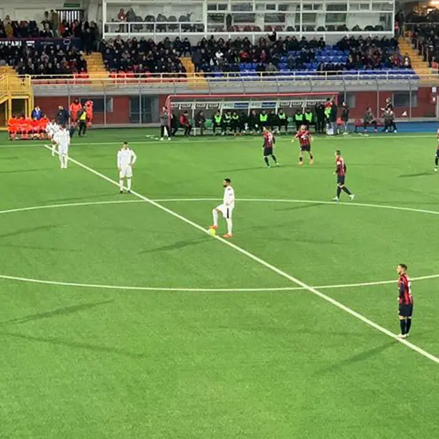 Potenza-Rende 2-2. Libertazzi e Saveljevs fanno sorridere Rigoli