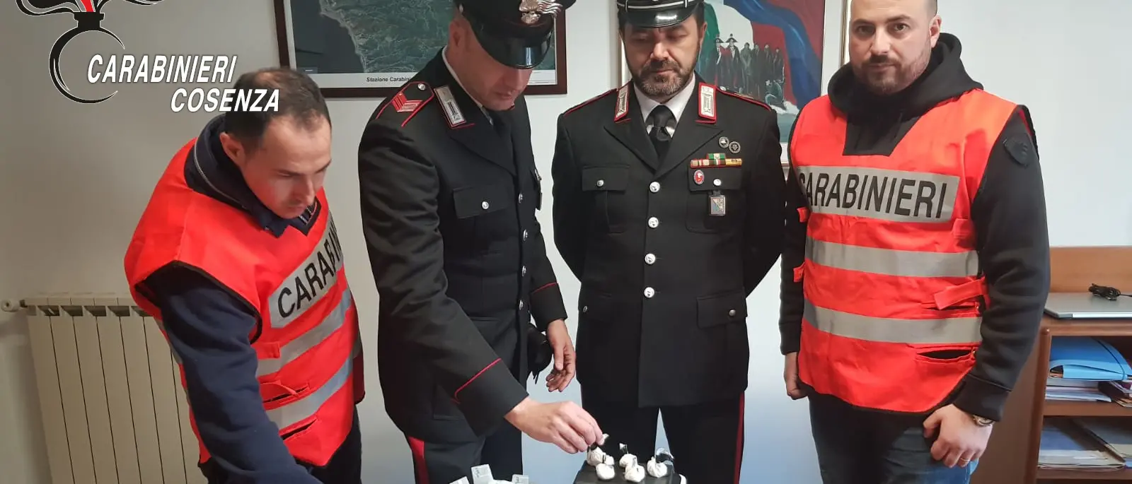 Eroina in casa, carabinieri arrestano incensurato di Diamante