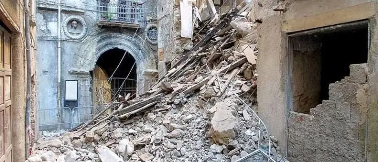 Centro storico, dopo il sisma si temono nuovi crolli