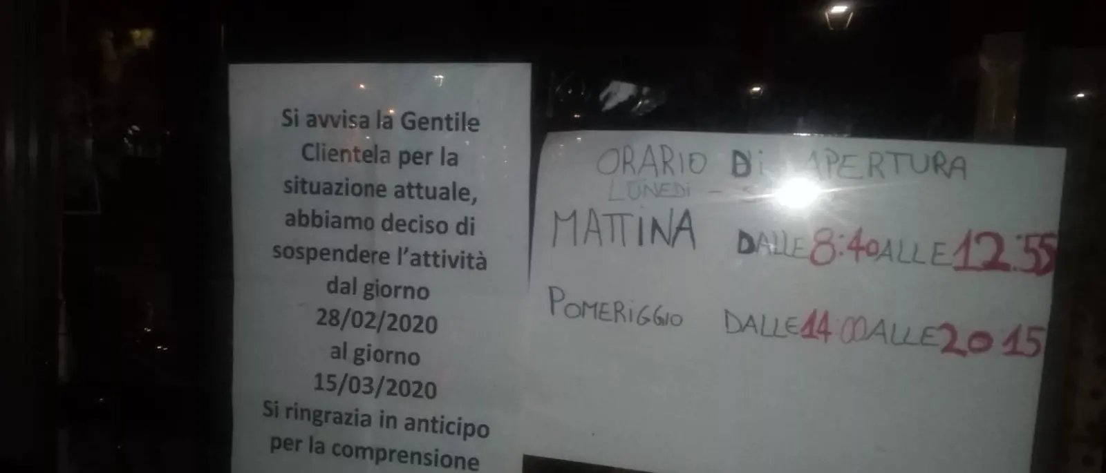 Cosenza, negozio cinese chiude per \"psicosi del coronavirus\"