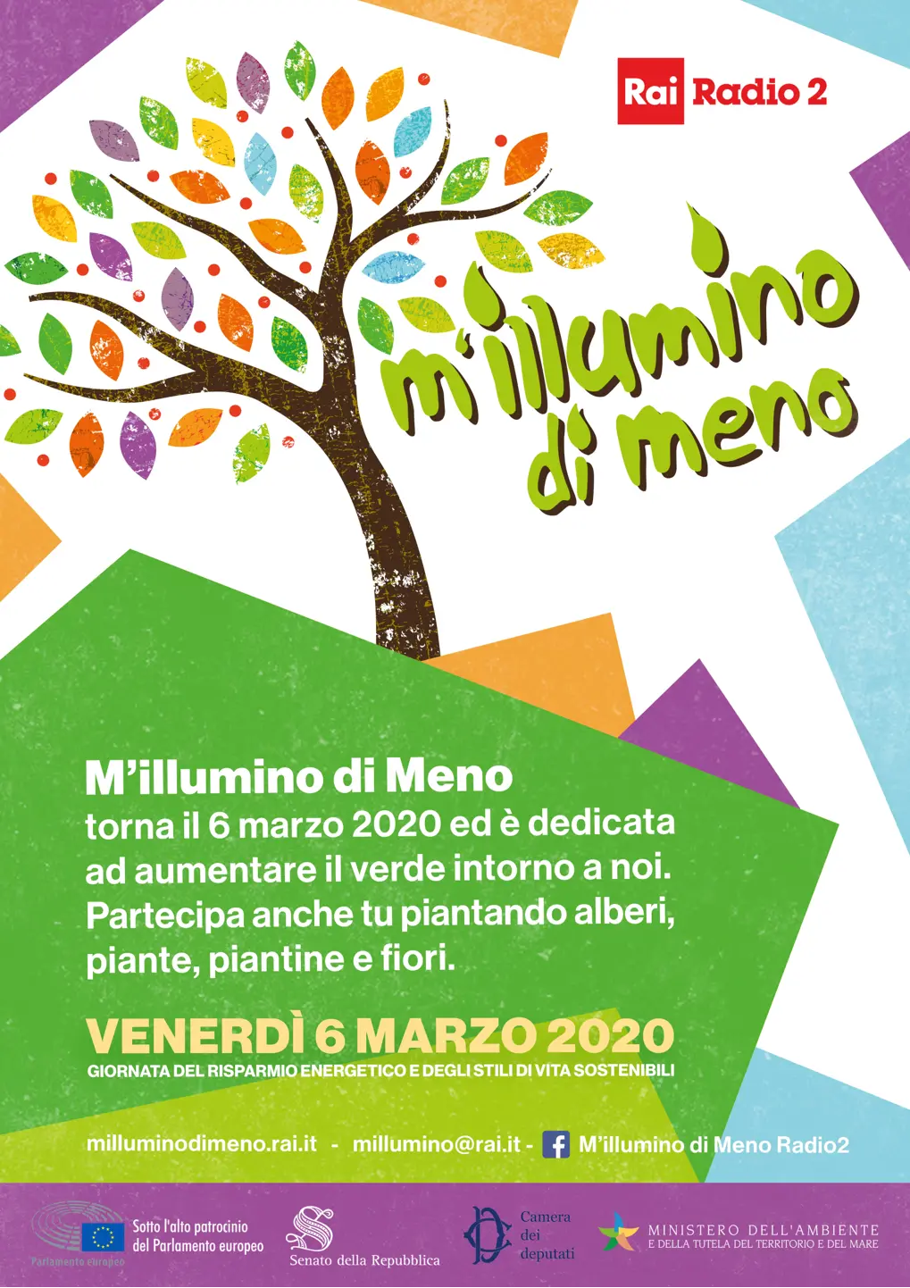 \"M'illumino di meno\": anche il comune di Rende aderisce