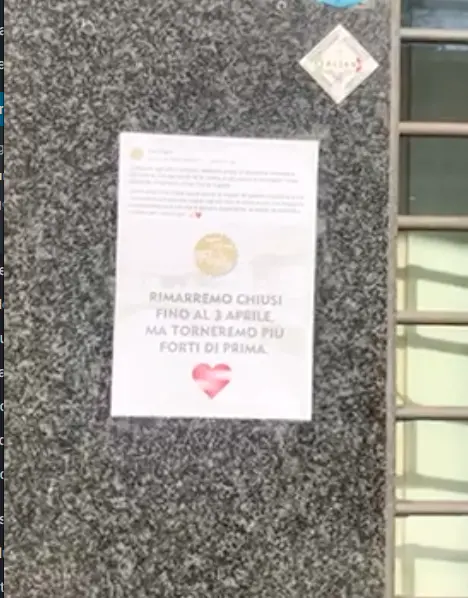 Chiude fino al 3 aprile uno dei bar-ristorante più frequentati di Cosenza