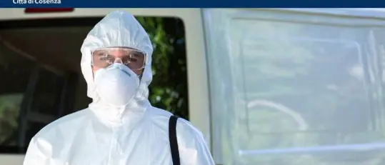 L'annuncio di Occhiuto: «Disinfestazione a Cosenza». Ecco quanto durerà