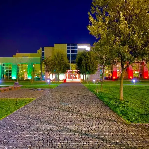 La casa municipale di Rende si illumina con i colori del tricolore