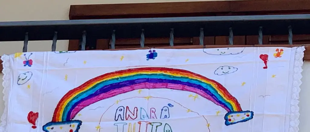 San Donato di Ninea si riempie di arcobaleni