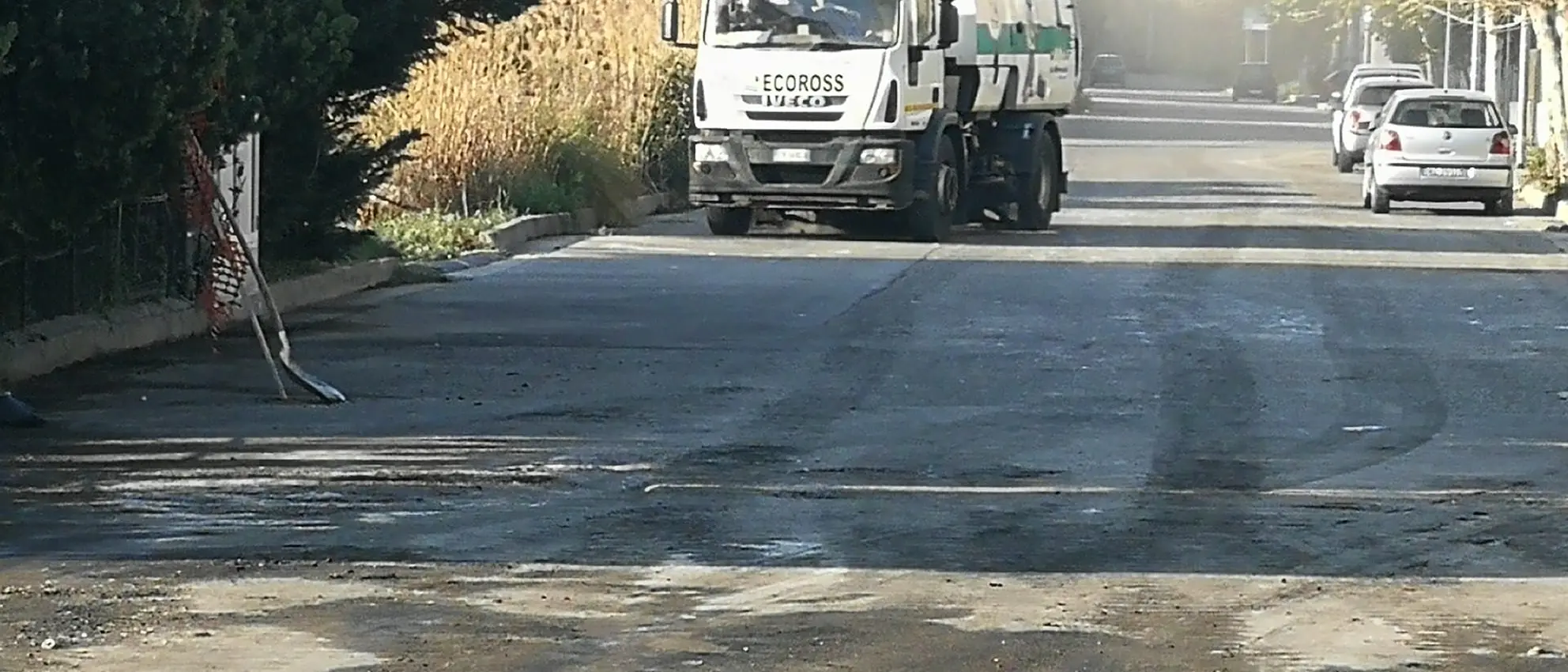 Corigliano-Rossano, fogna in contrada San Francesco, riparato il guasto