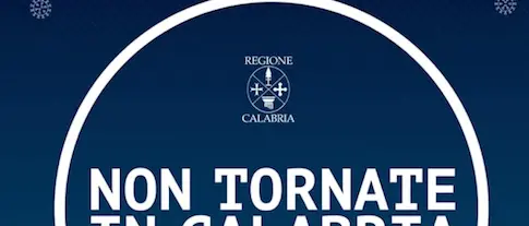 Jole Santelli: «Vi prego, non tornate in Calabria, salute a rischio»
