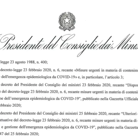Conte firma il Decreto. Ecco le attività che potranno continuare a lavorare