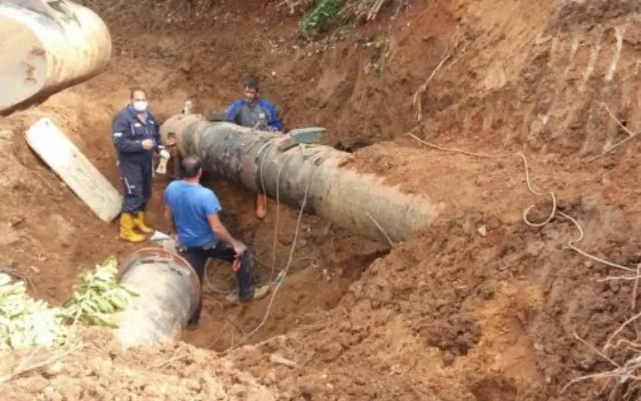 Acquedotto Abatemarco, riparata la condotta\n