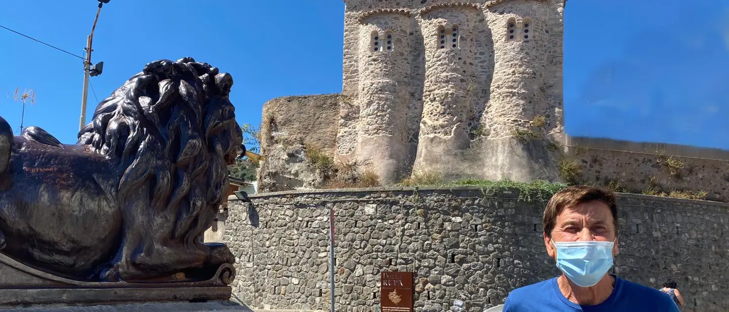 Gianni Morandi visita Corigliano Rossano: «Una terra bellissima»