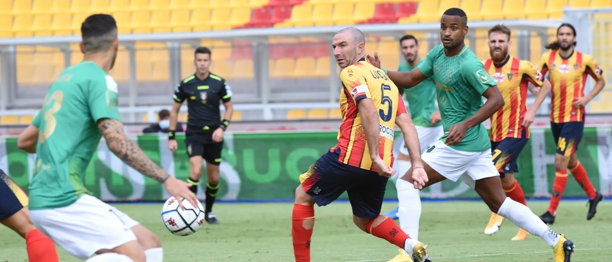 Lecce-Pordenone, tante emozioni ma nessun gol al \"Via del Mare\"