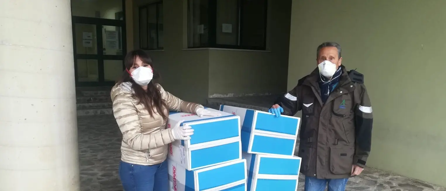 Emergenza coronavirus: Arpacal dona dispositivi di protezione al G.O.M. di Reggio Calabria