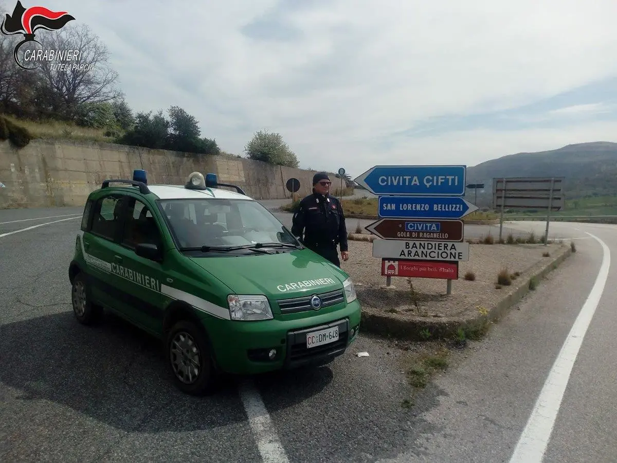 Parco del Pollino, opera edilizia sequestrata a Civita