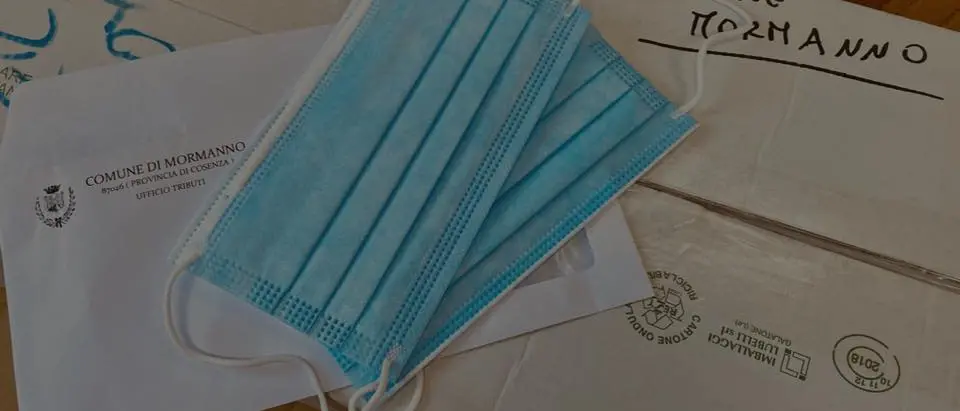 Mormanno, iniziata la distribuzione delle mascherine alla popolazione