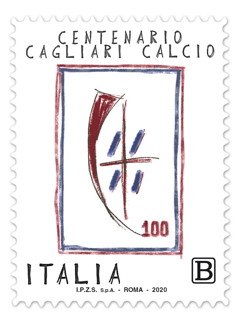 Poste Italiane celebra i 100 anni del Cagliari Calcio