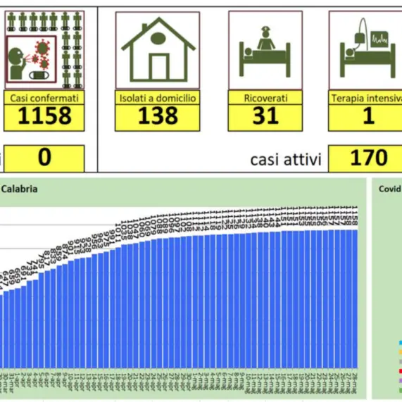 Non si registra nessun nuovo caso di coronavirus in Calabria
