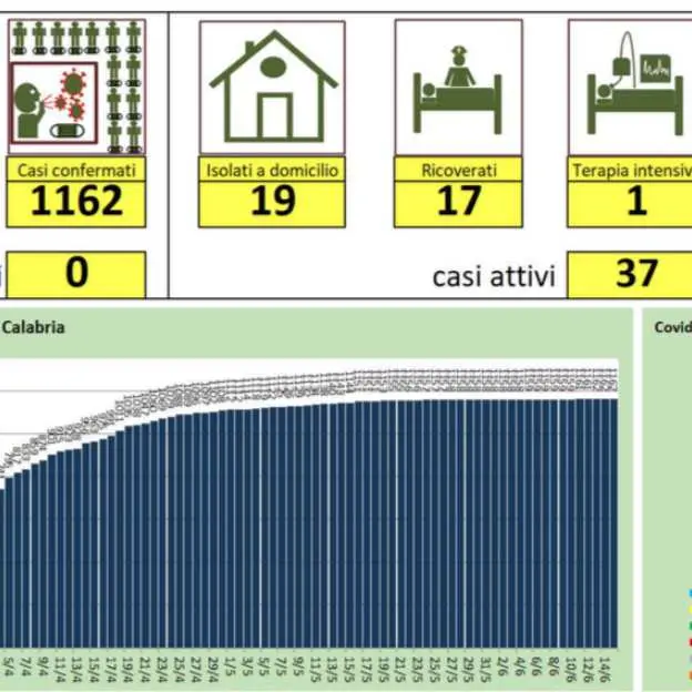 Coronavirus, nessun nuovo caso in Calabria. Tamponi: oggi 411