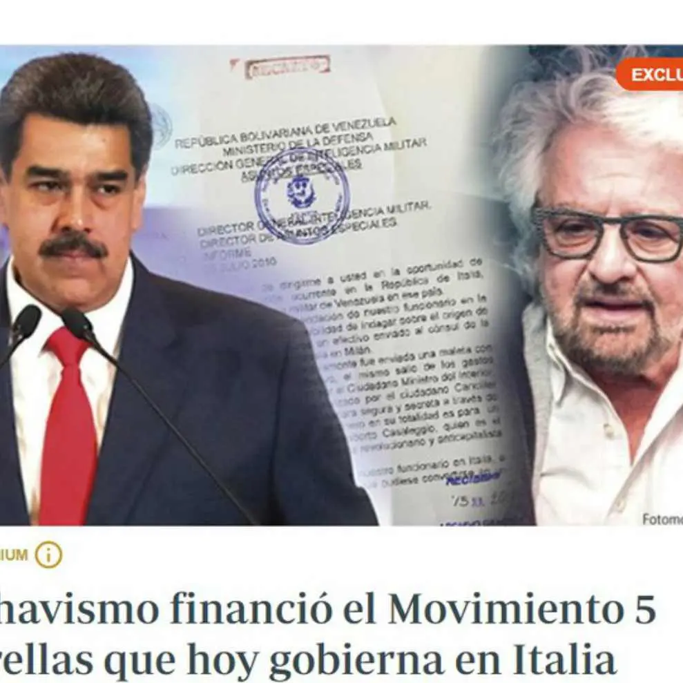 Abc, dalla Spagna: «Maduro finanziò il M5S nel 2010»
