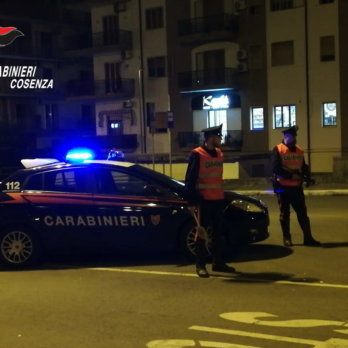 Alto Tirreno Cosentino, nel weekend due arrestati e un denunciato