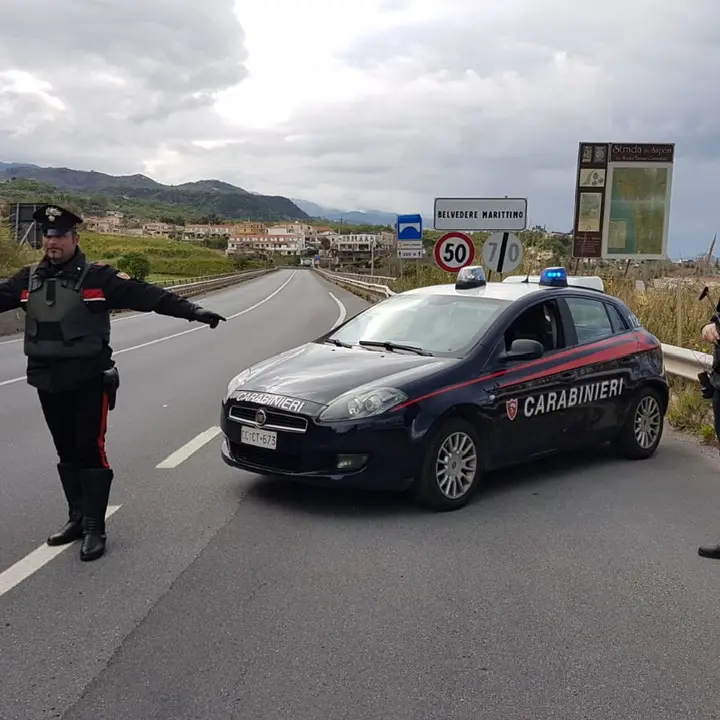 Belvedere Marittimo, i carabinieri arrestano un uomo