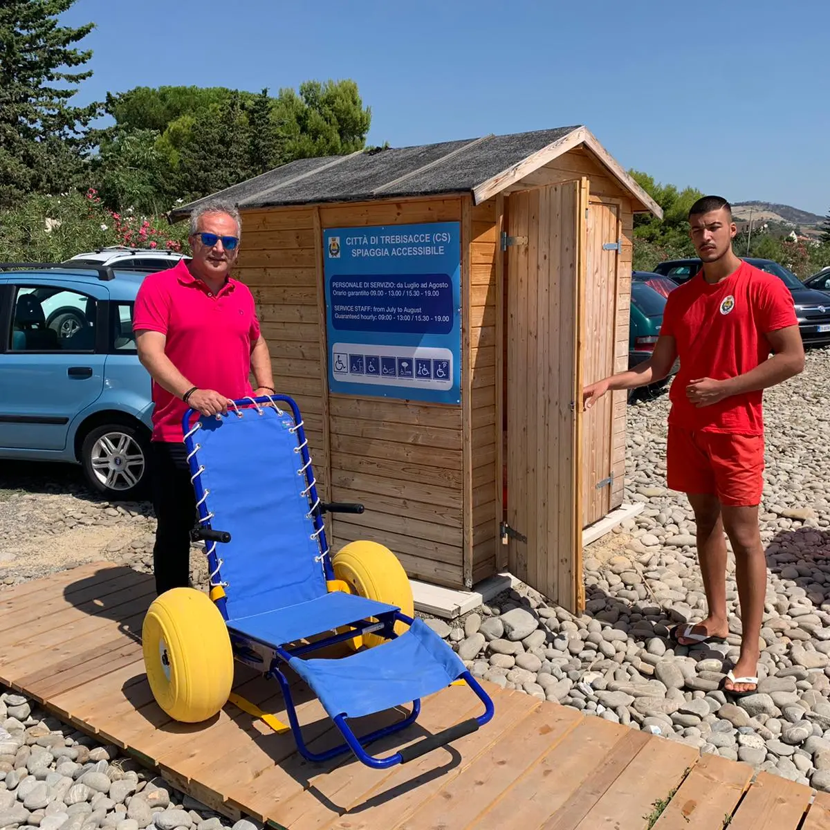 Trebisacce, ecco la spiaggia per i diversamente abili