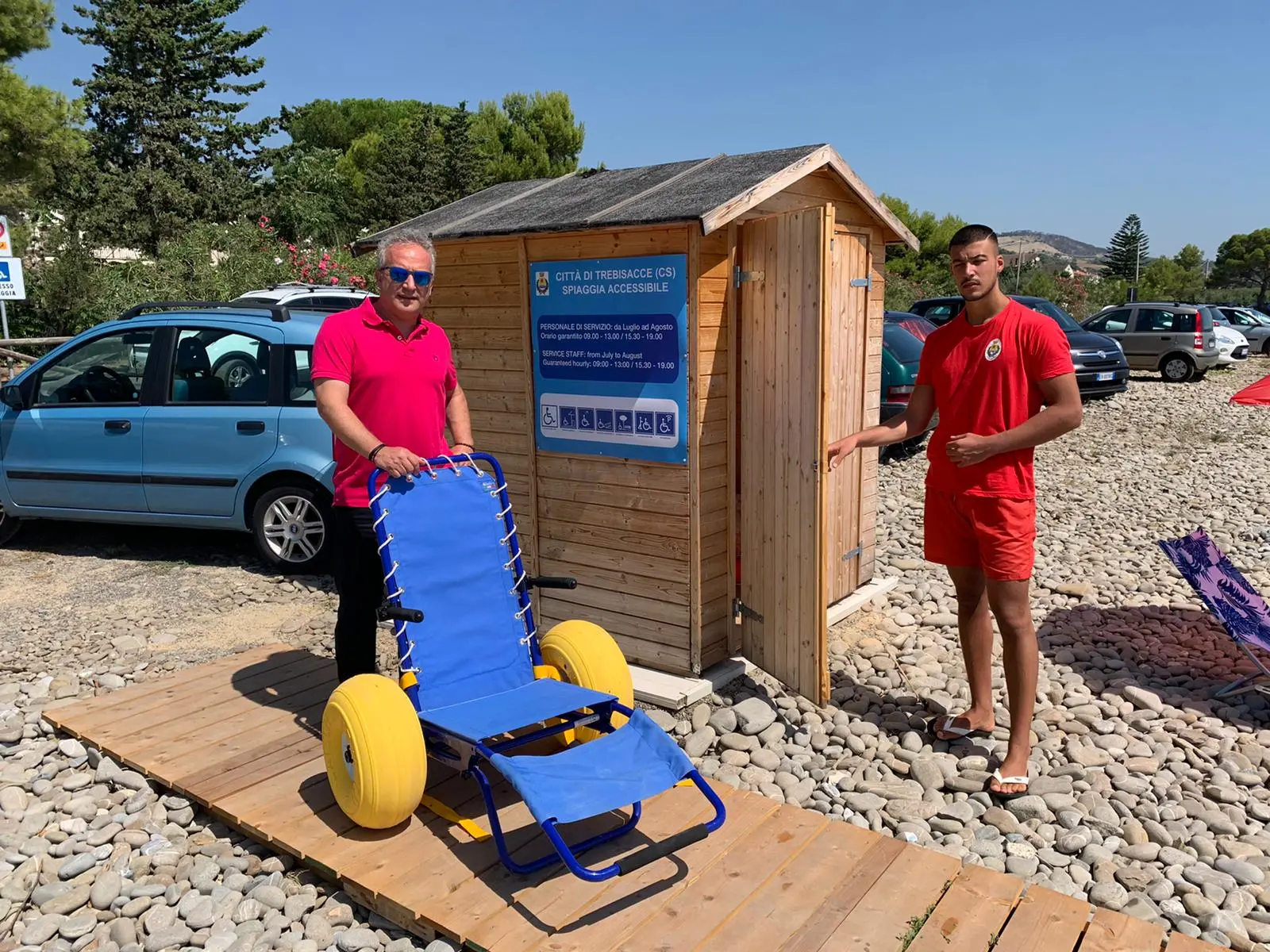 Trebisacce, ecco la spiaggia per i diversamente abili
