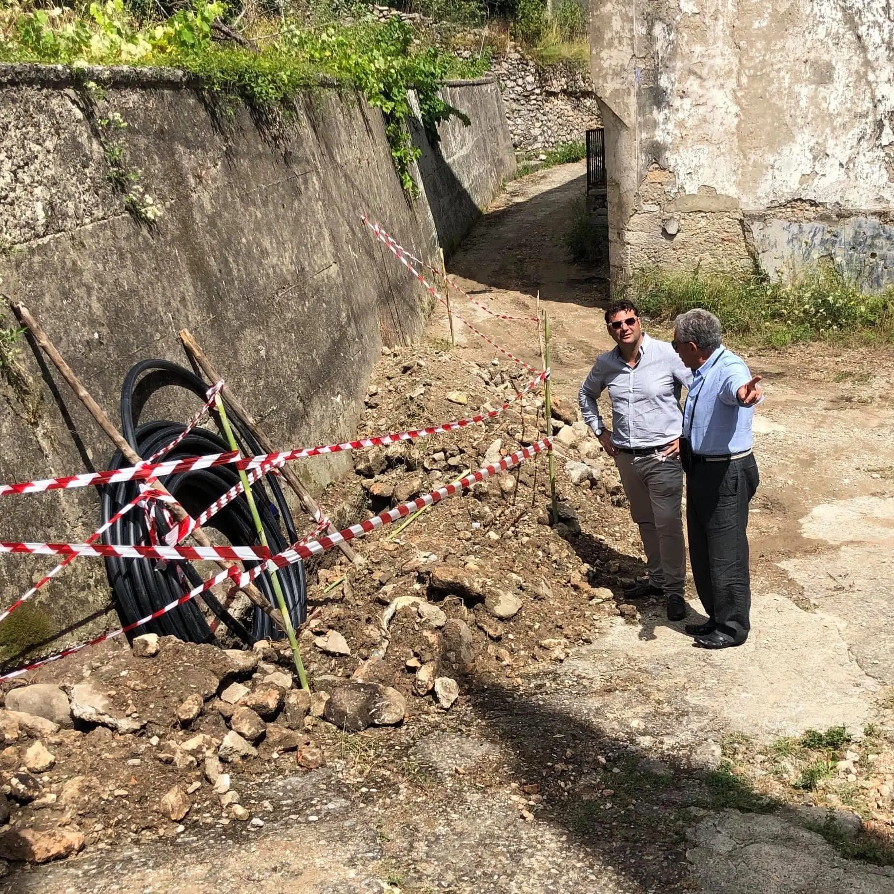 Mendicino, partiti i nuovi lavori idrici