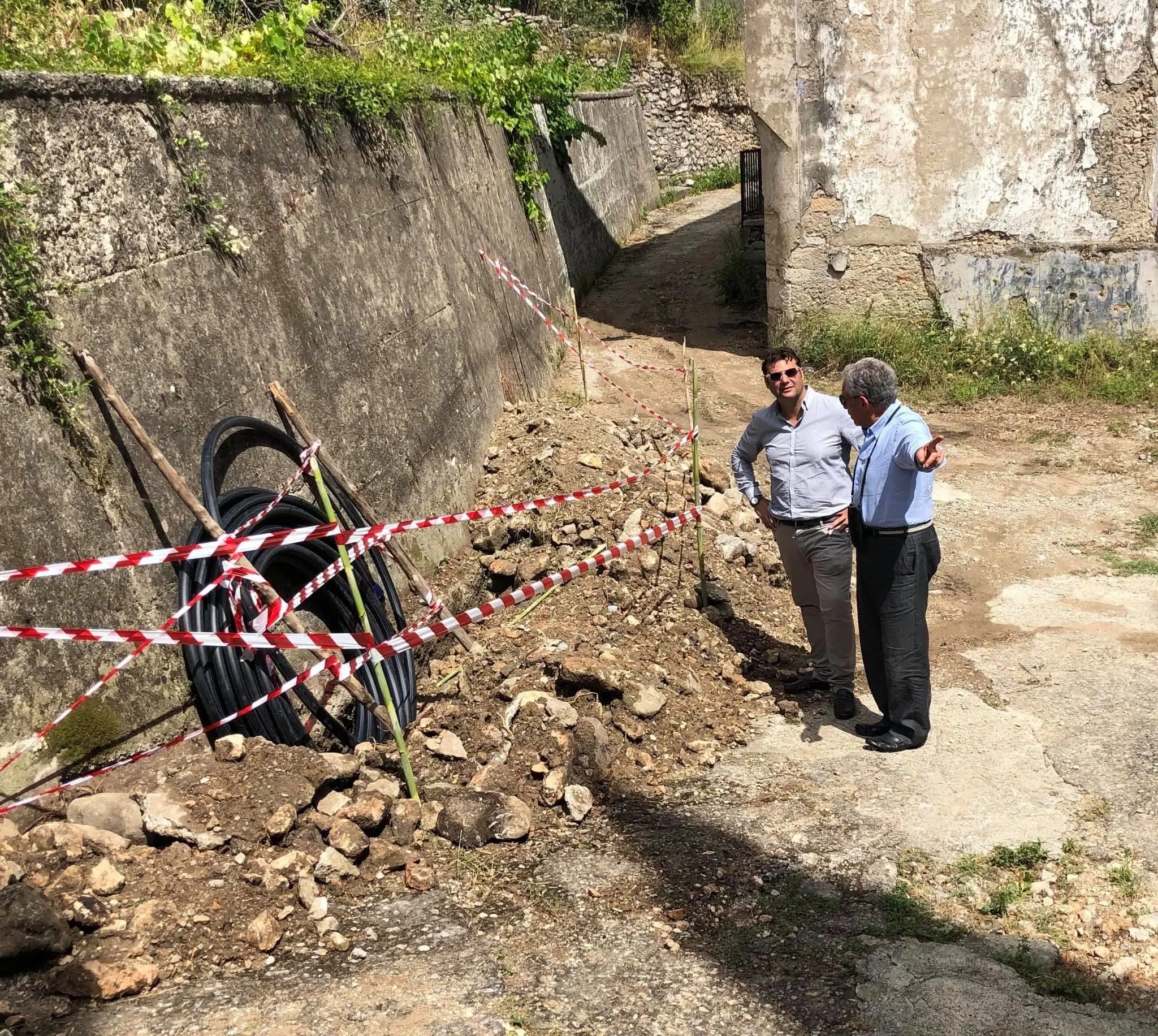 Mendicino, partiti i nuovi lavori idrici