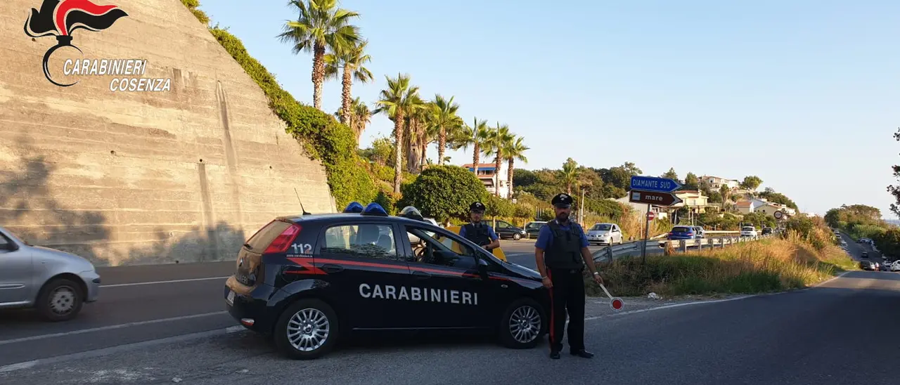 Diamante, marijuana in casa: arrestato dai carabinieri