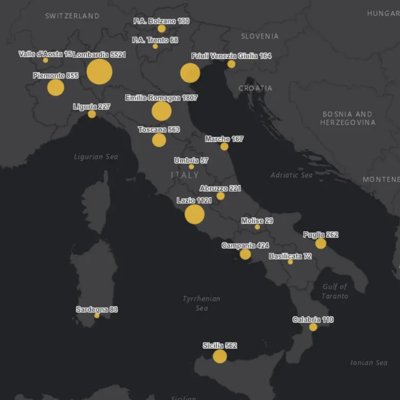 In Italia quasi 500 nuovi casi di coronavirus: oggi si contano dieci morti