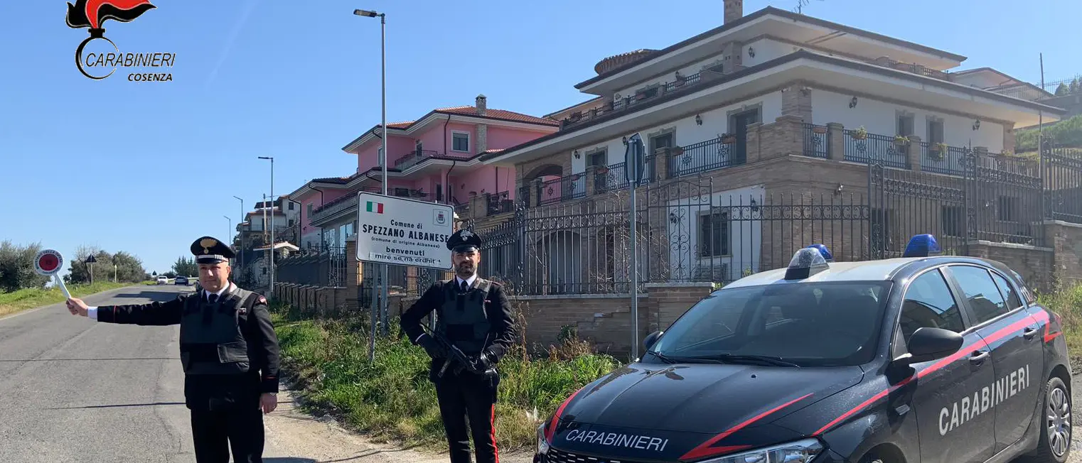 Spezzano Albanese, arrestati due rapinatori