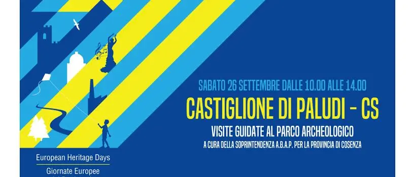 Giornate Europee del Patrimonio 2020, visite guidate al Parco Archeologico di Castiglione di Paludi