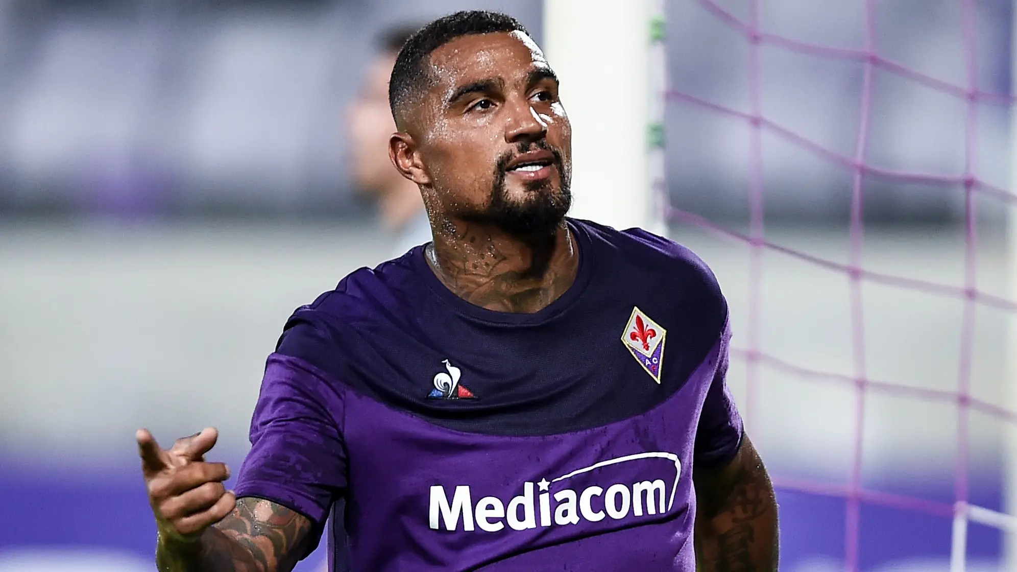 Db Firenze 11/08/2019 - amichevole / Fiorentina-Galatasaray / foto Daniele Buffa/Image Sport nella foto: Kevin Prince Boateng , www.imagephotoagency.it