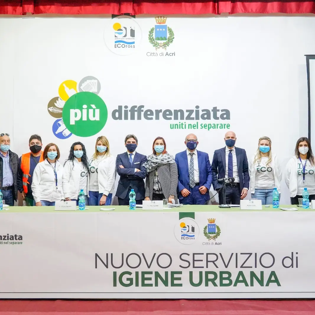 Acri, presentato il Progetto di Igiene Urbana