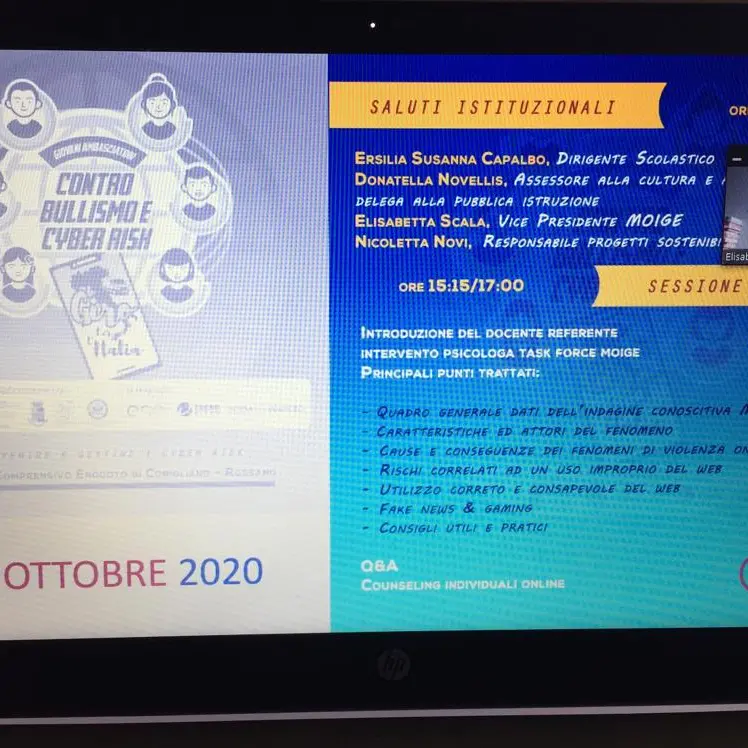 Corigliano-Rossano: cyber risk, cultura antidoto a violenza in rete