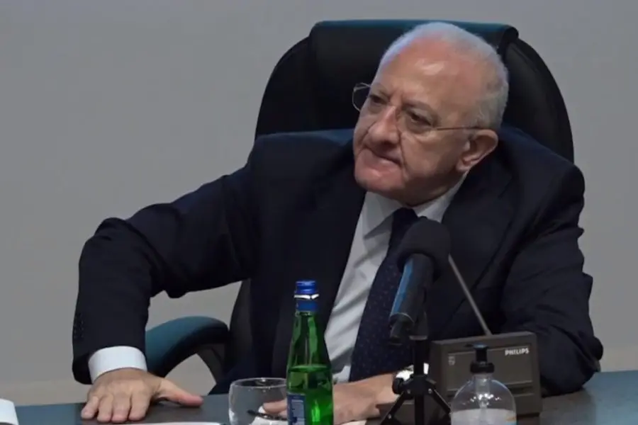 De Luca: «Campania zona rossa? Era ora, l'avevo chiesto tempo fa»