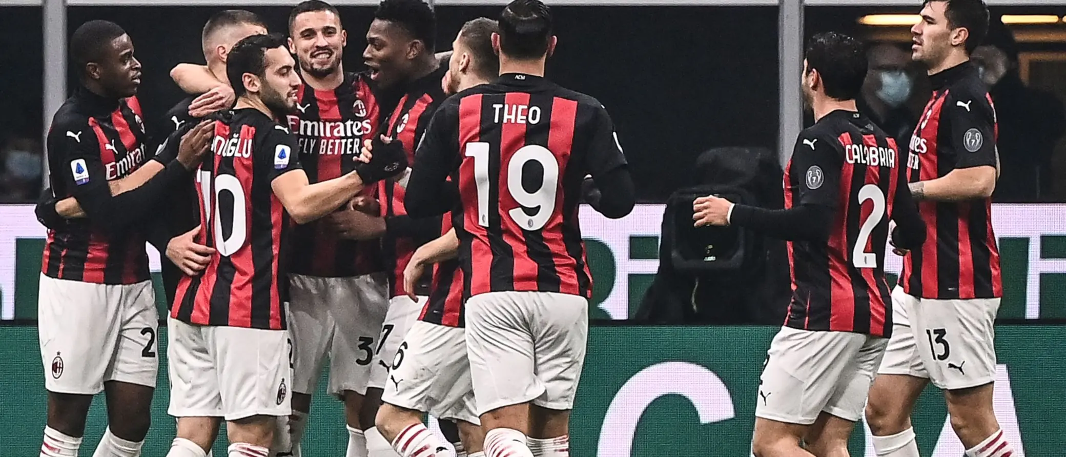 Serie A, il Milan vince nel recupero e si mantiene in vetta