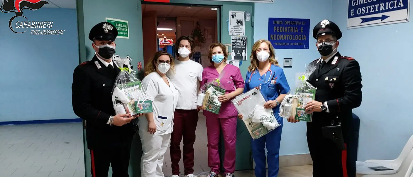 La Befana dei Carabinieri Forestale all’insegna della solidarietà