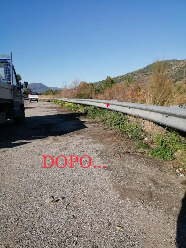 Amendolara, ripulite aree di sosta