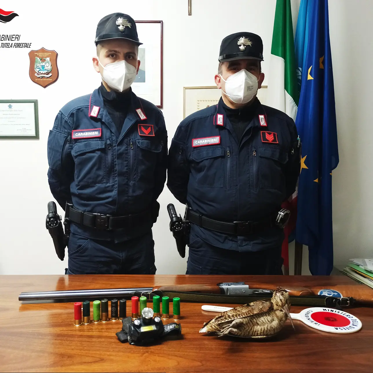 Rende, caccia alla beccaccia: denunciato