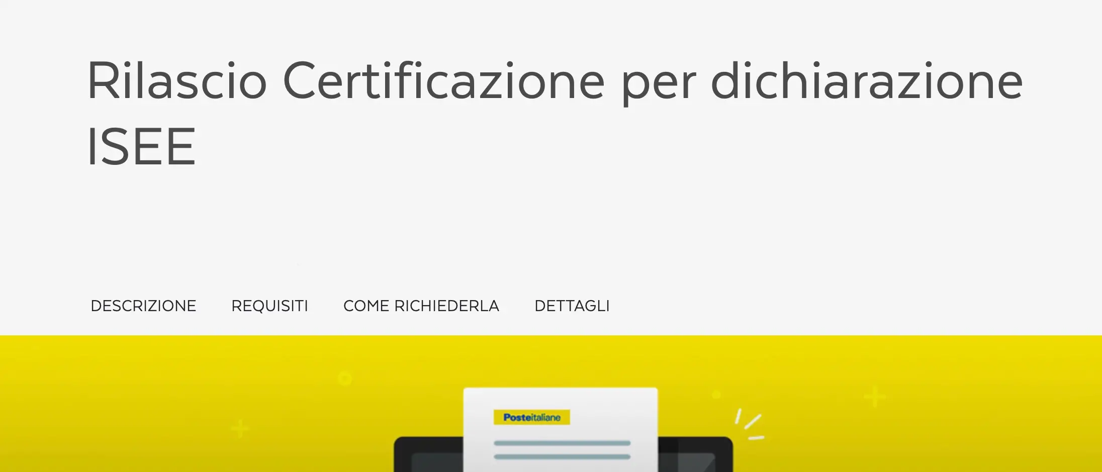 Poste Italiane: disponibili on-line nella provincia di Cosenza i dati 2019 per la richiesta dell’Isee