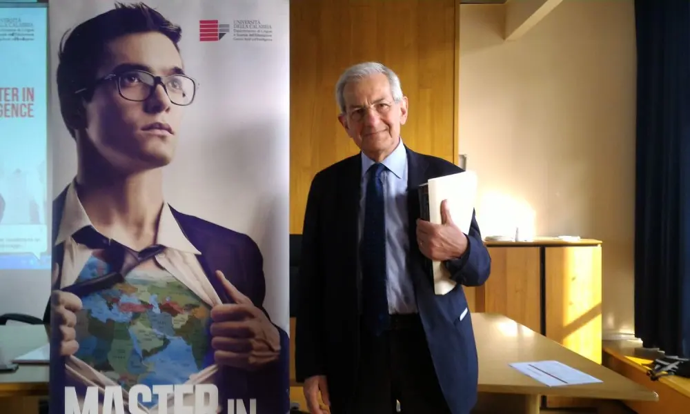 Intelligence, Luciano Violante al Master di Intelligence dell'Università della Calabria
